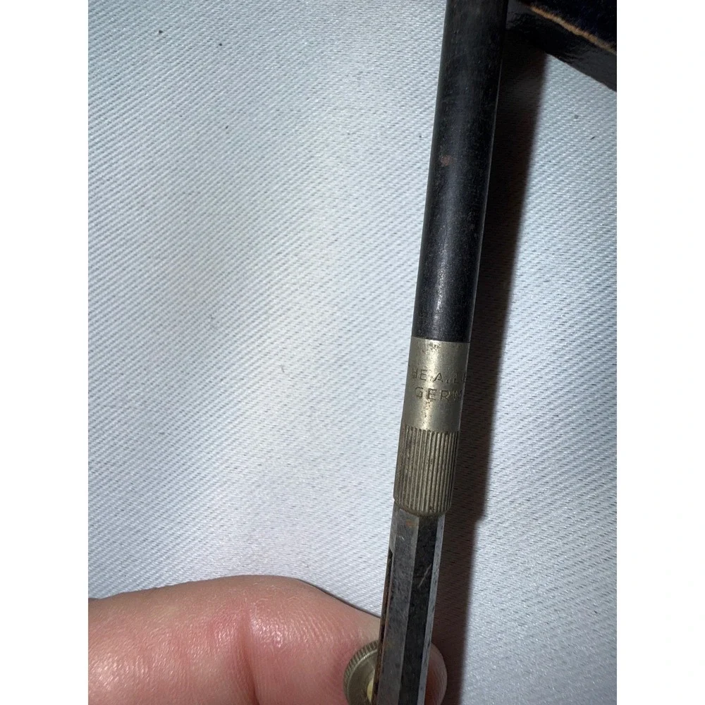 Vintage A Lietz Co Drafting Tool Set‎ Germany Compass Ruling Pen Architect Case